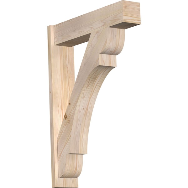Ekena Millwork Olympic Block Smooth Outlooker, Douglas Fir, 7 1/2"W x 32"D x 44"H OUT08X32X44OLY05SDF - main